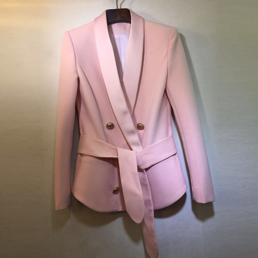 Silky Collar Blazer Jacket