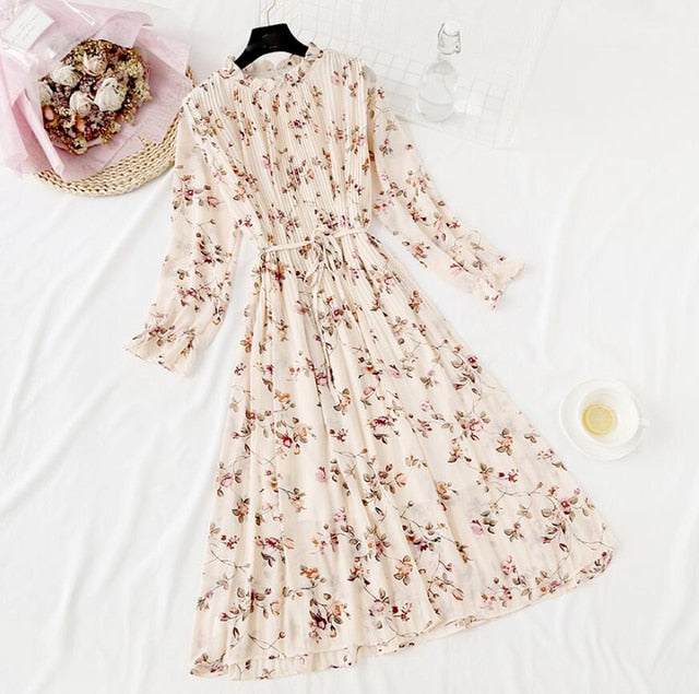 Floral Chiffon Dress