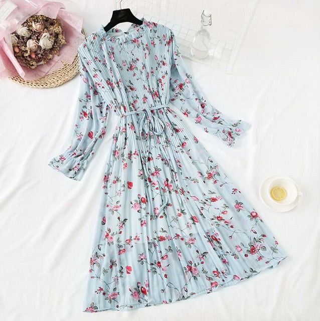 Floral Chiffon Dress