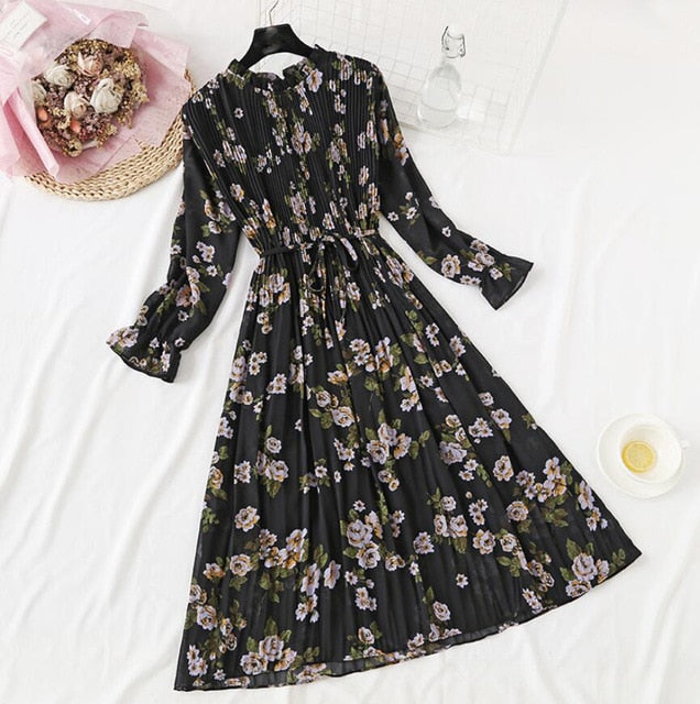 Floral Chiffon Dress