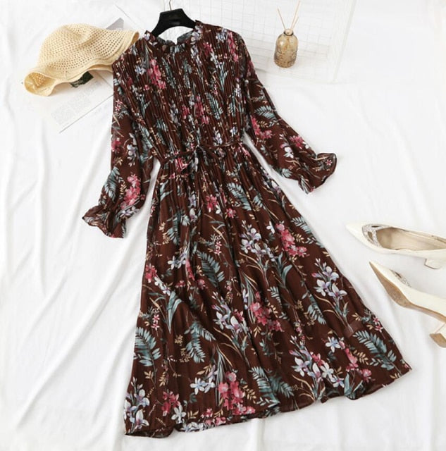 Floral Chiffon Dress