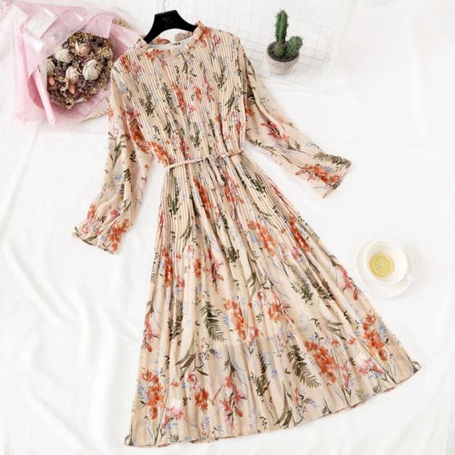 Floral Chiffon Dress