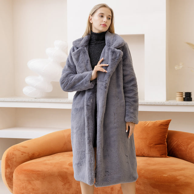 Faux Fur Coat