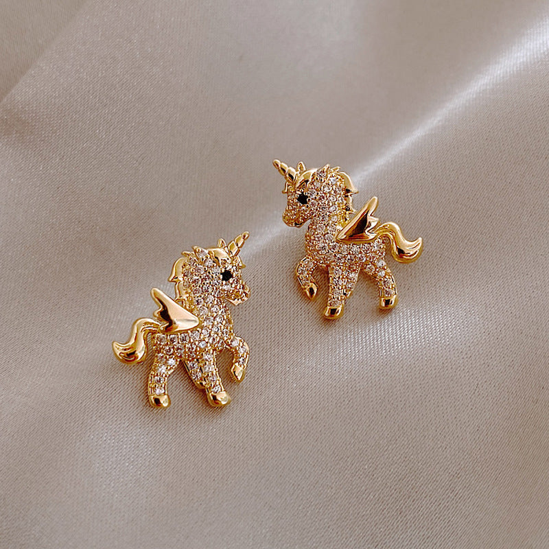 Cute Unicorn and Animals Stud Earrings