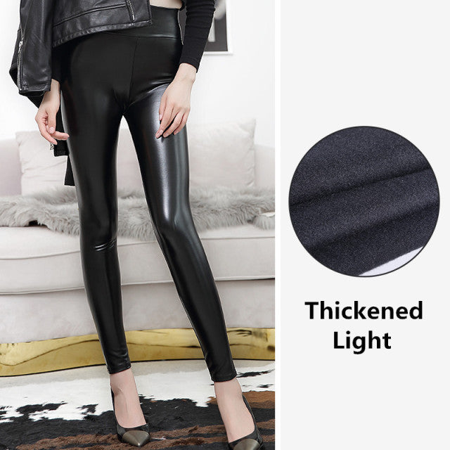 Faux Leather Leggings