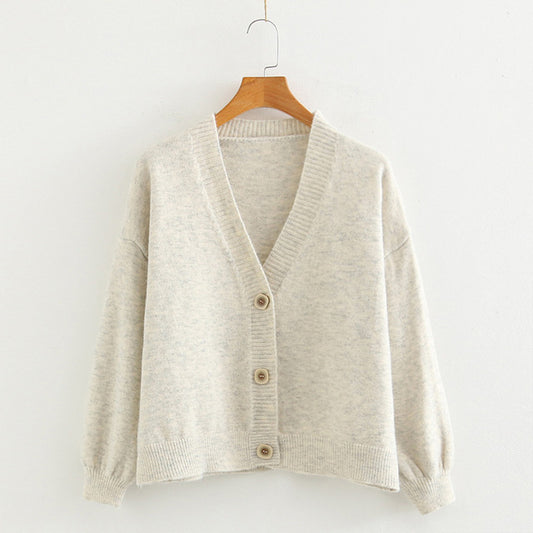 Plain Coloured Cardigan