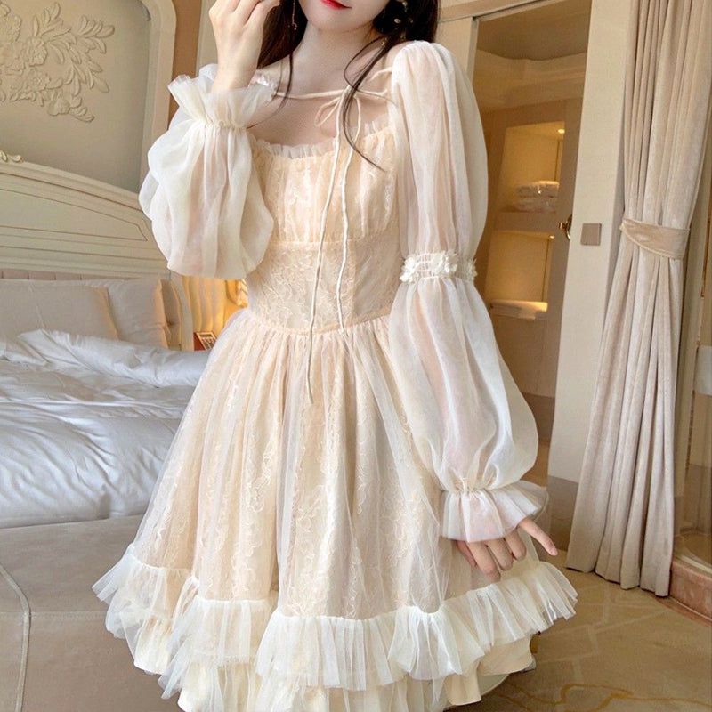 Japanese Kawaii White Dress