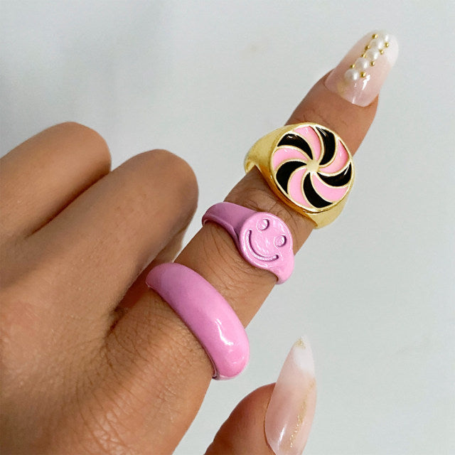 Trendy Love Heart Ring