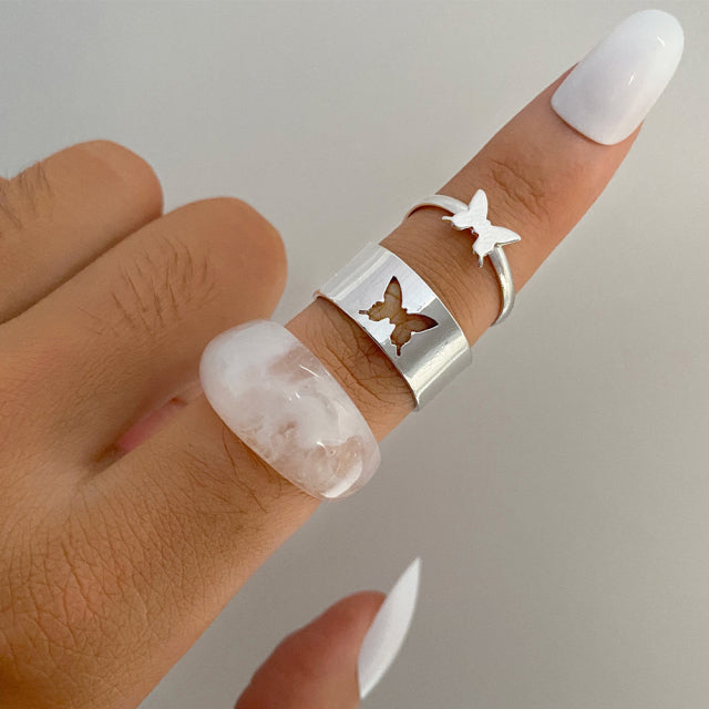 Trendy Love Heart Ring