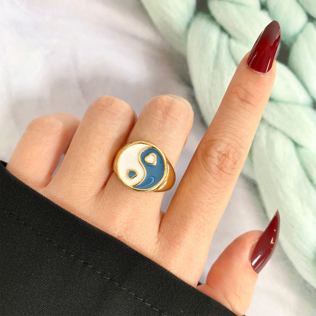 Trendy Love Heart Ring