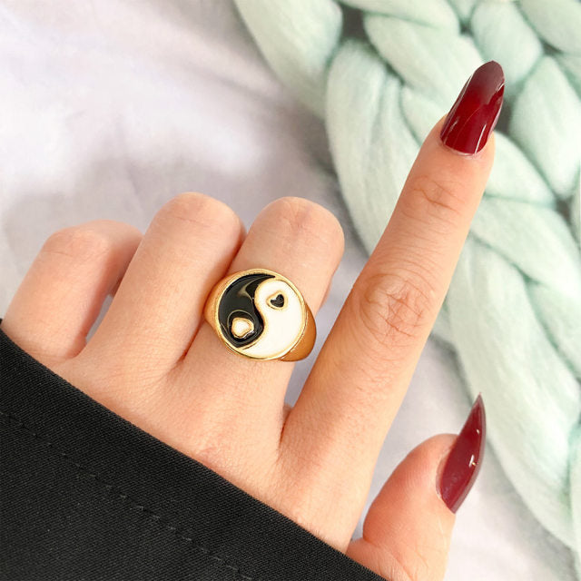 Trendy Love Heart Ring