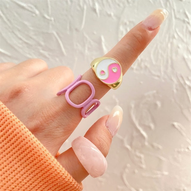 Trendy Love Heart Ring