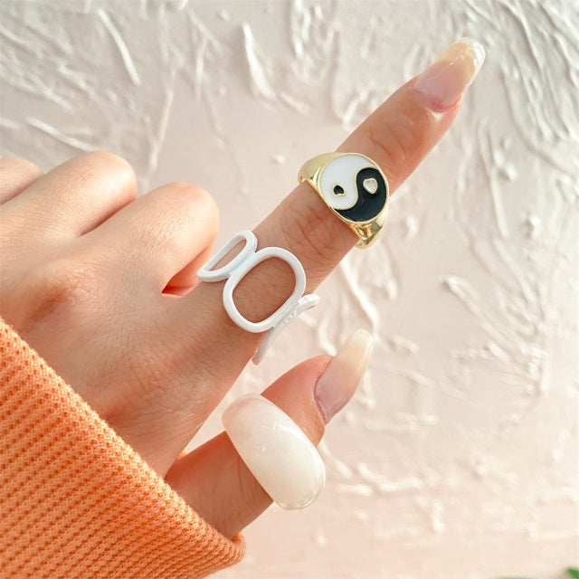 Trendy Love Heart Ring