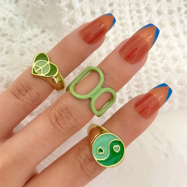 Trendy Love Heart Ring