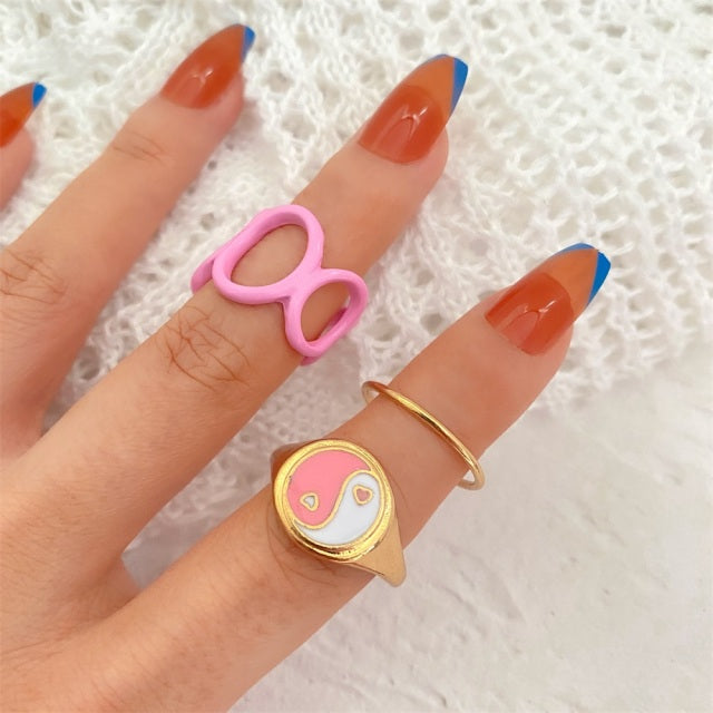 Trendy Love Heart Ring