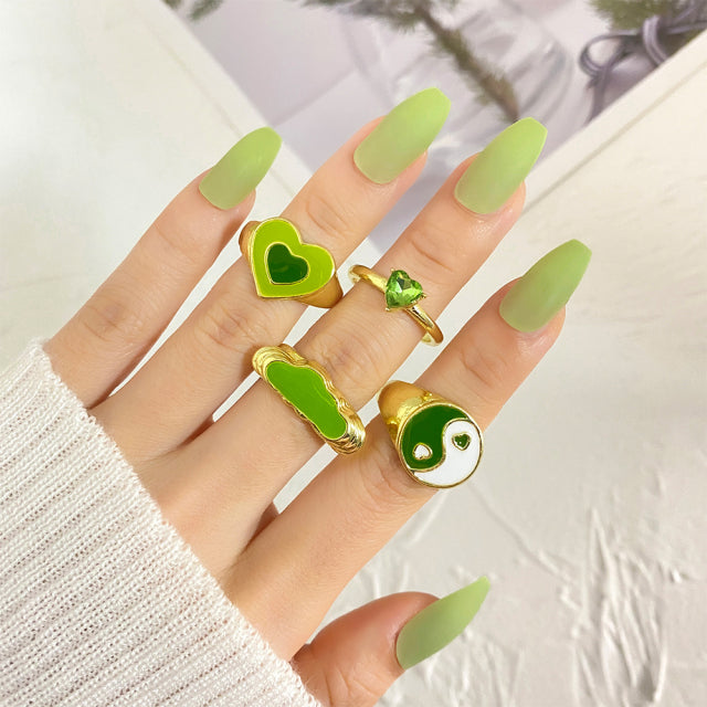 Trendy Love Heart Ring