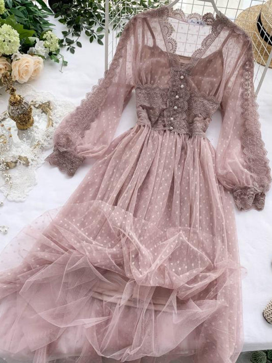 Women's Ethereal Lace Dress