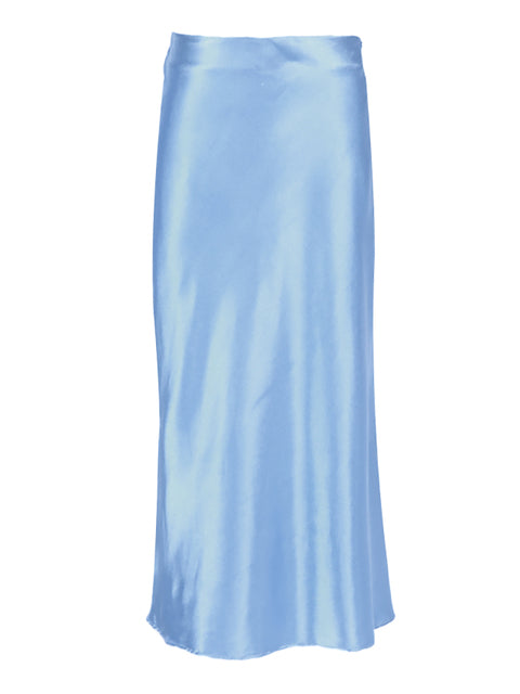 Satin Midi Skirt